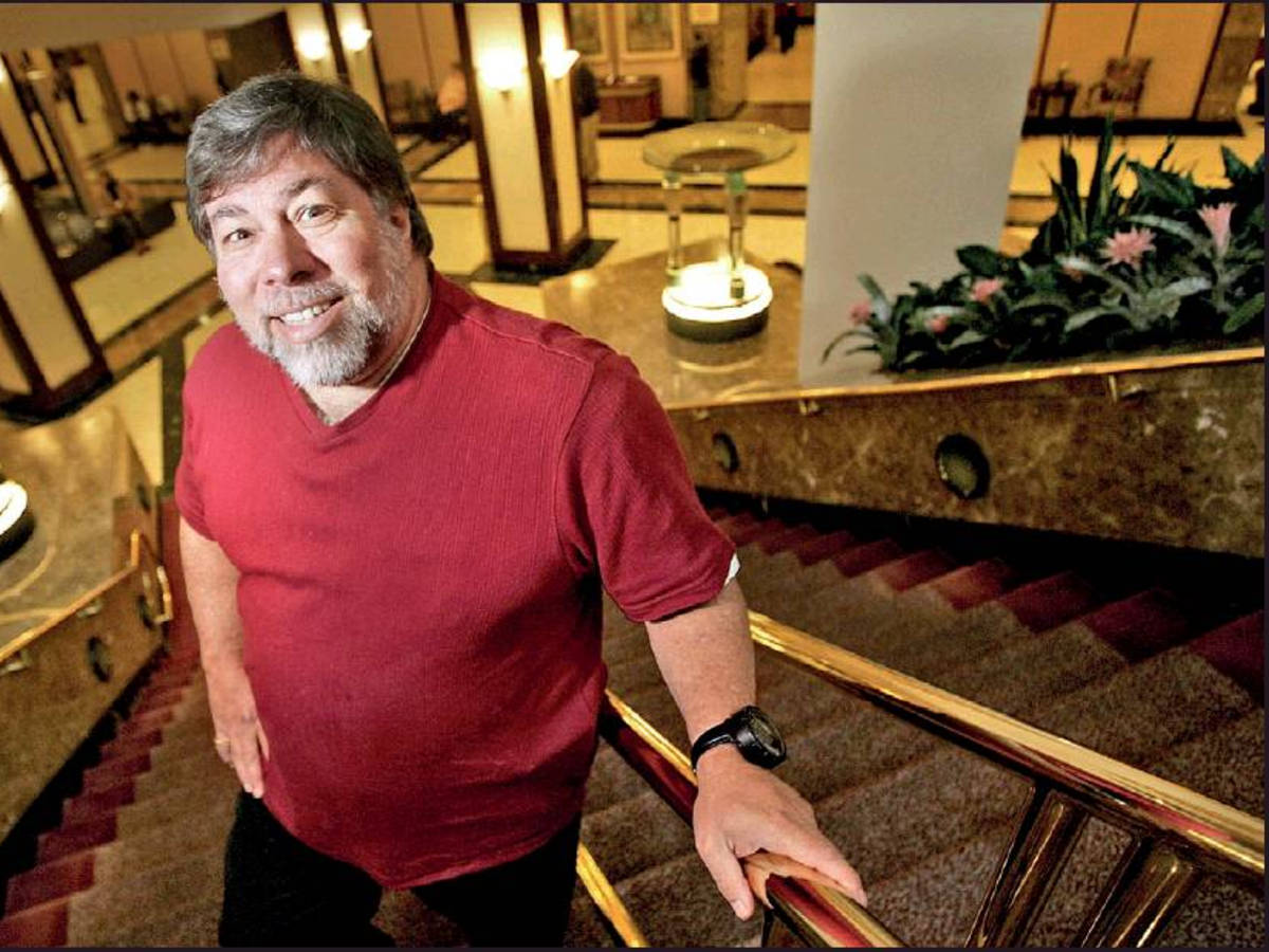 Steve Wozniak On Golden Stair