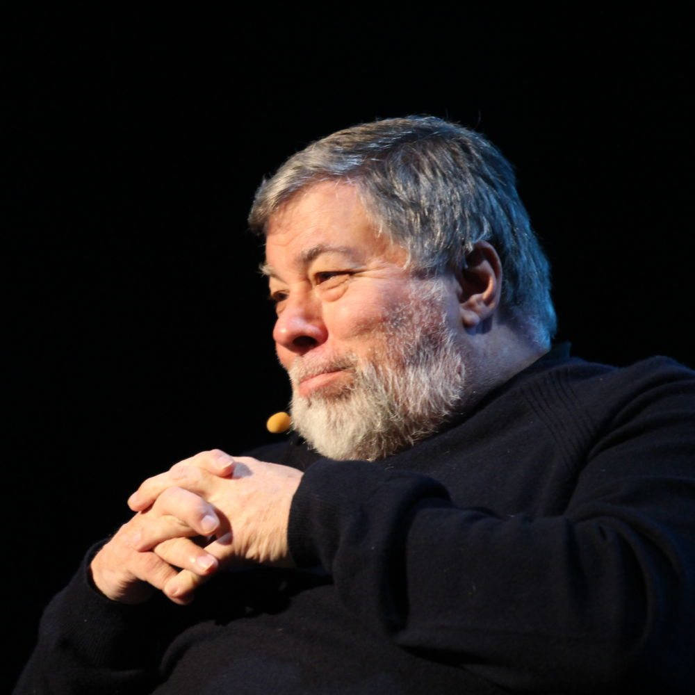 Steve Wozniak With Lapel Microphone