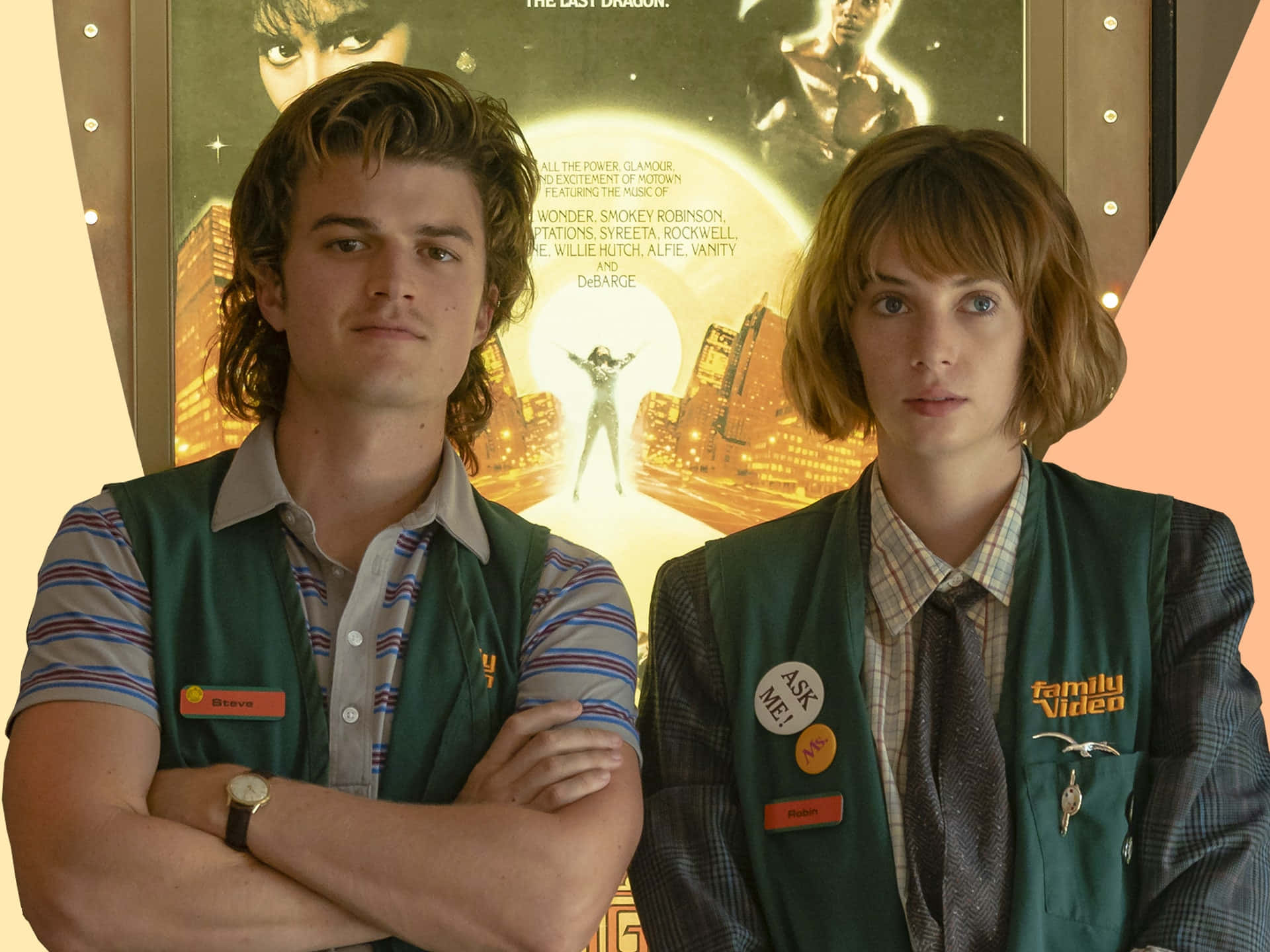 Steveand Robin Stranger Things Workplace