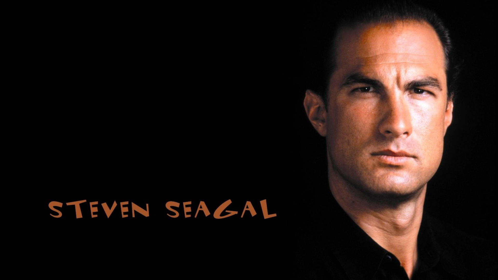 Steven Seagal Name Poster Background