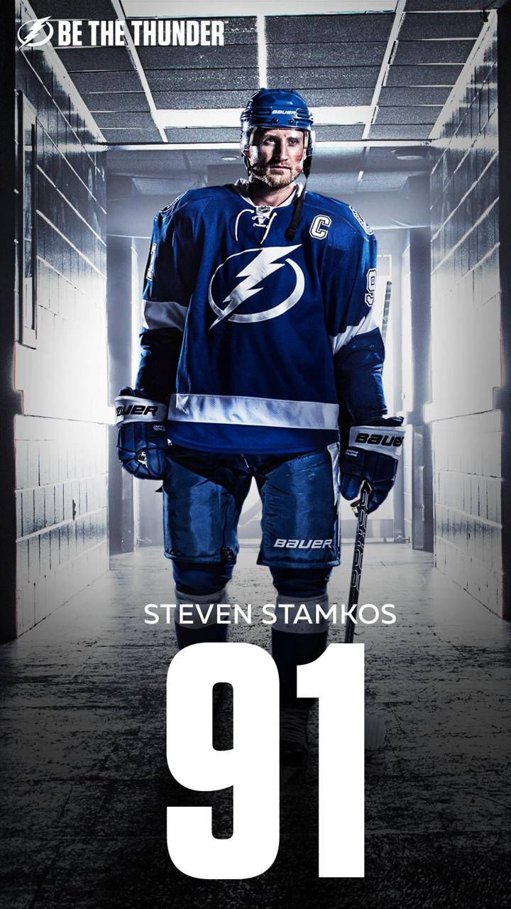 Steven Stamkos - Ice Hockey Champion In Action