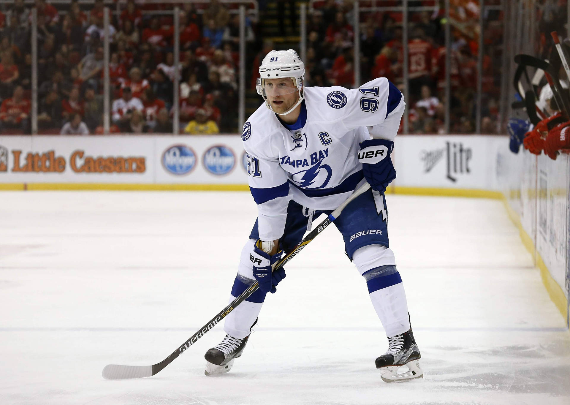 Steven Stamkos Ice Hockey Game Background