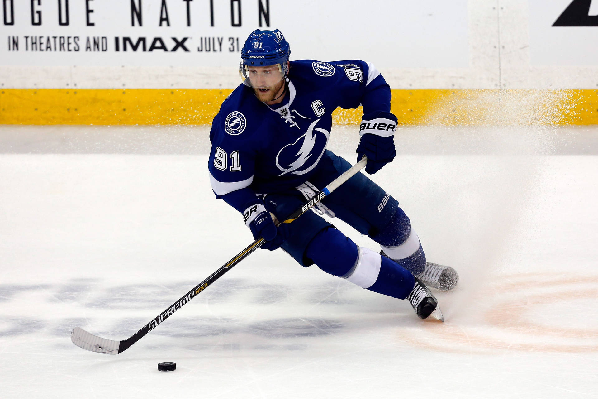 Steven Stamkos Ice Hockey Live Action Background