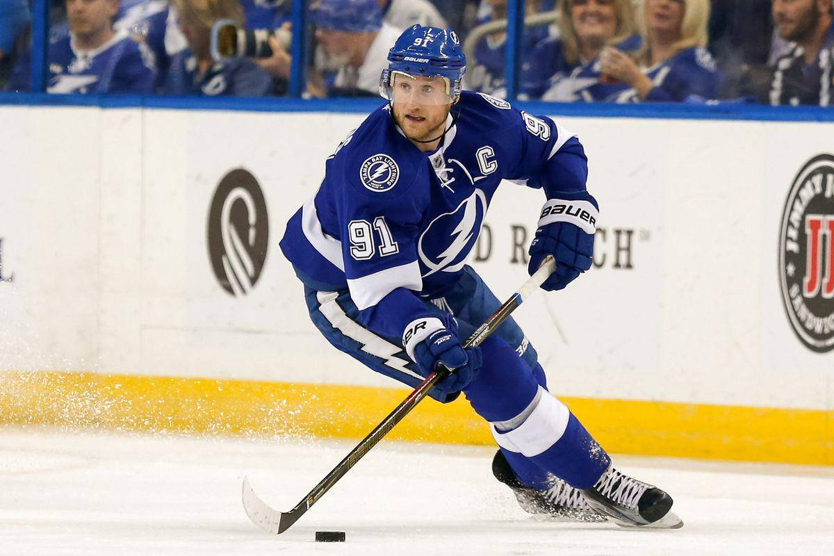 Steven Stamkos Ice Hockey Live Play Background