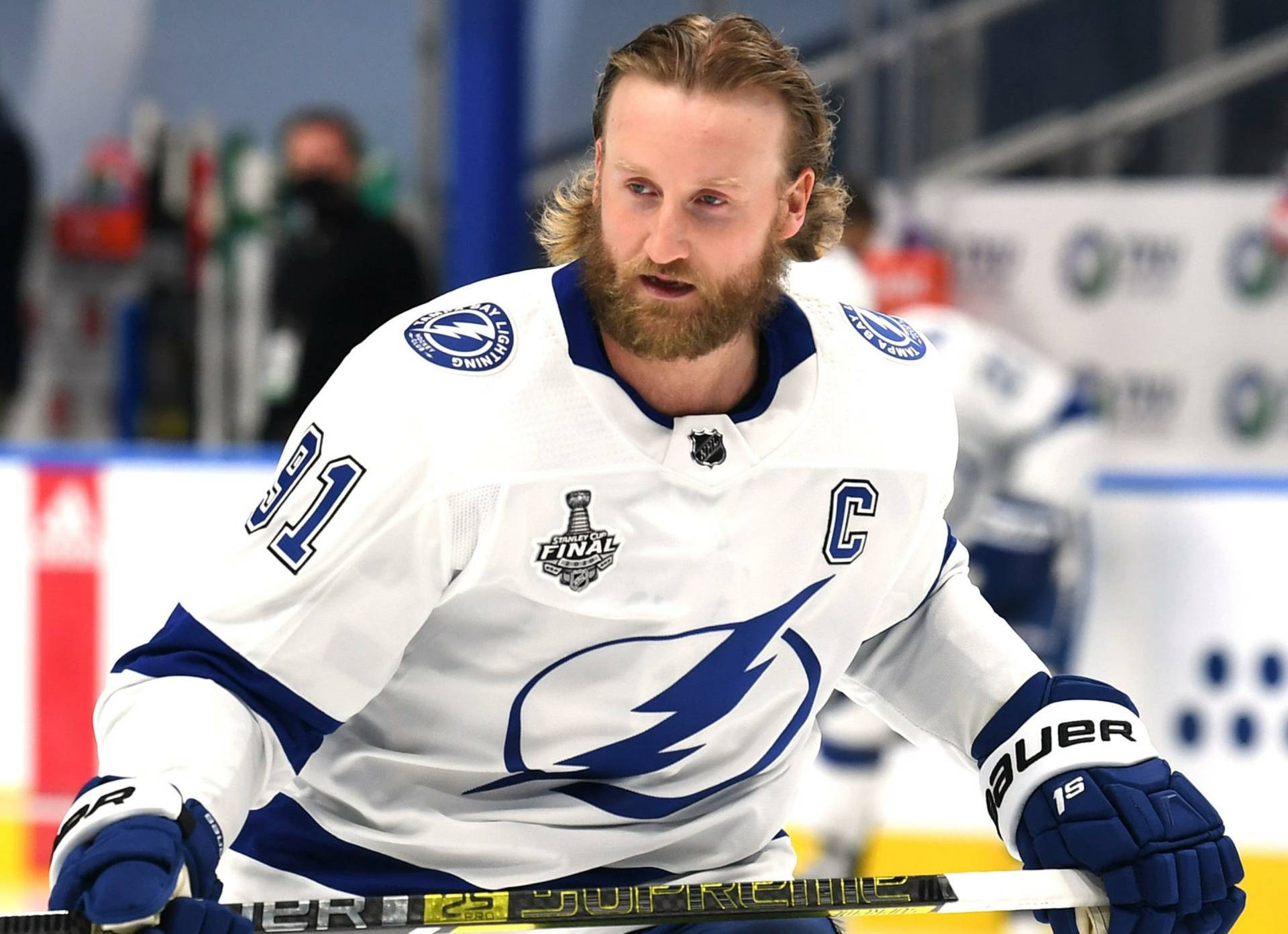 Steven Stamkos Lightning Ice Hockey Team Captain Play