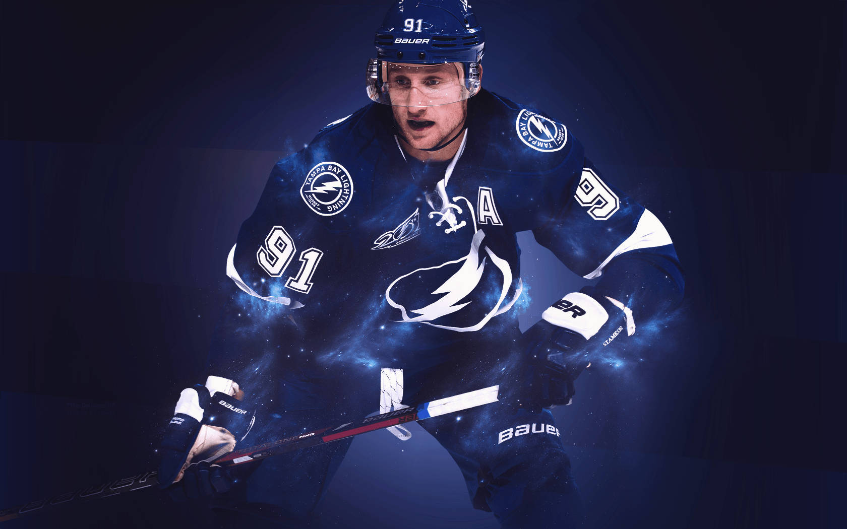 Steven Stamkos Tampa Bay Lightning Ice Hockey Captain