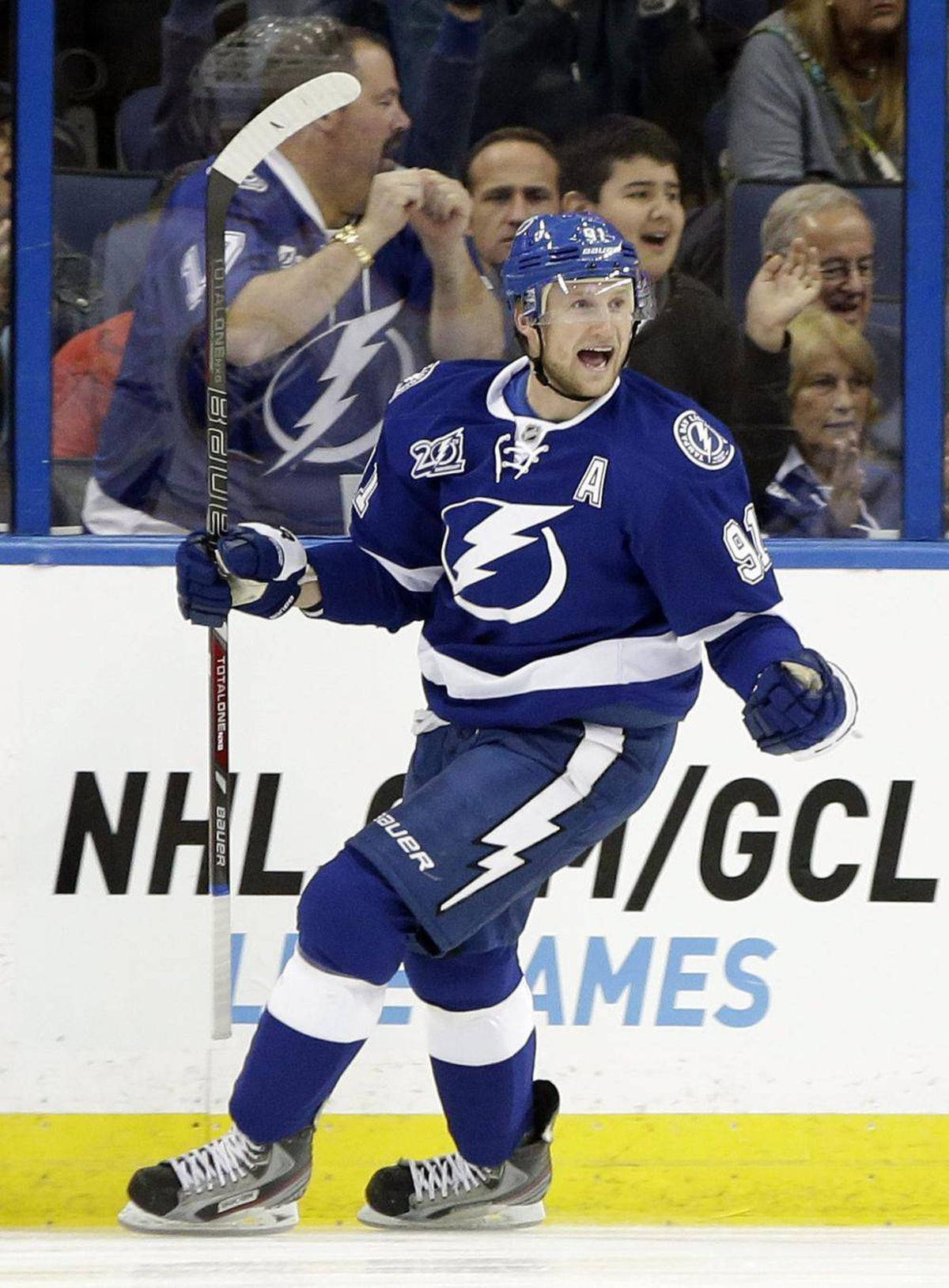 Steven Stamkos Tampa Bay Lightning Ice Hockey Centre Background