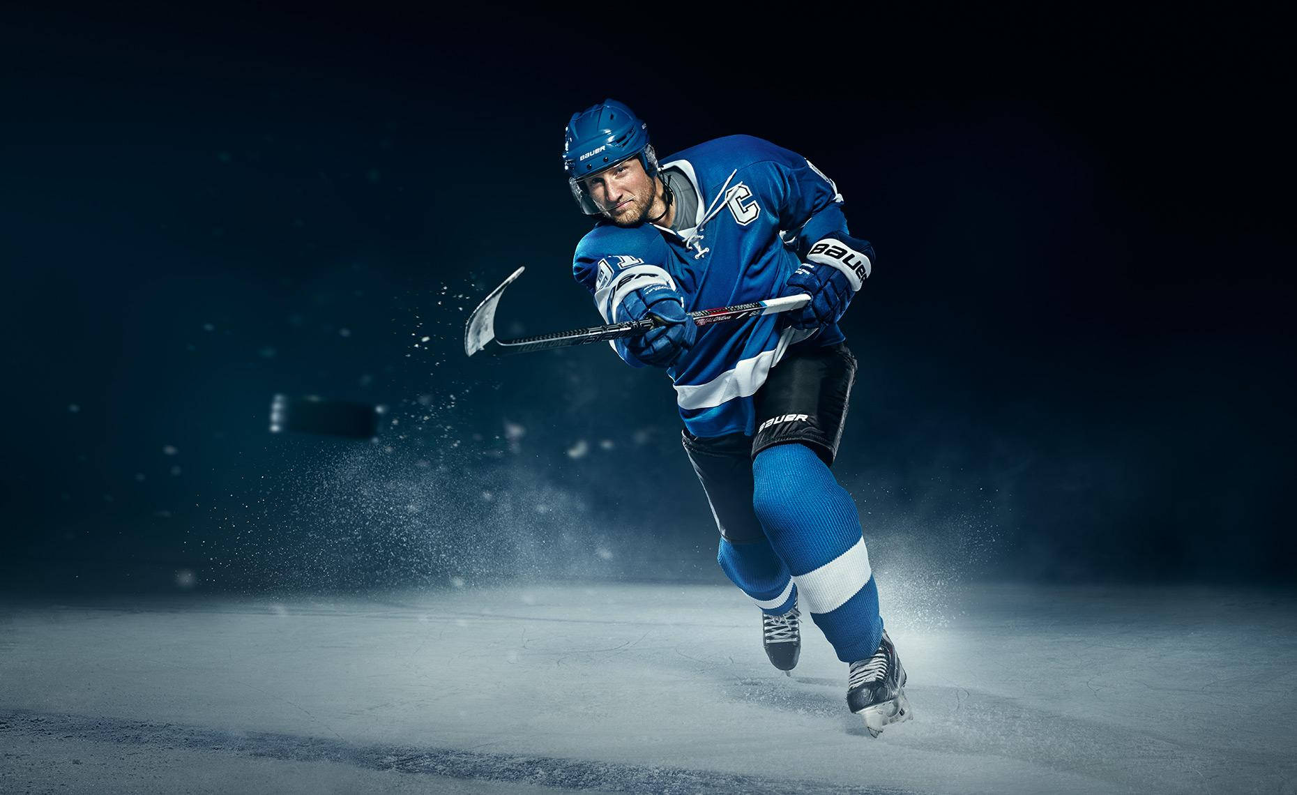 Steven Stamkos Tampa Bay Lightning Ice Hockey Cinematic Background