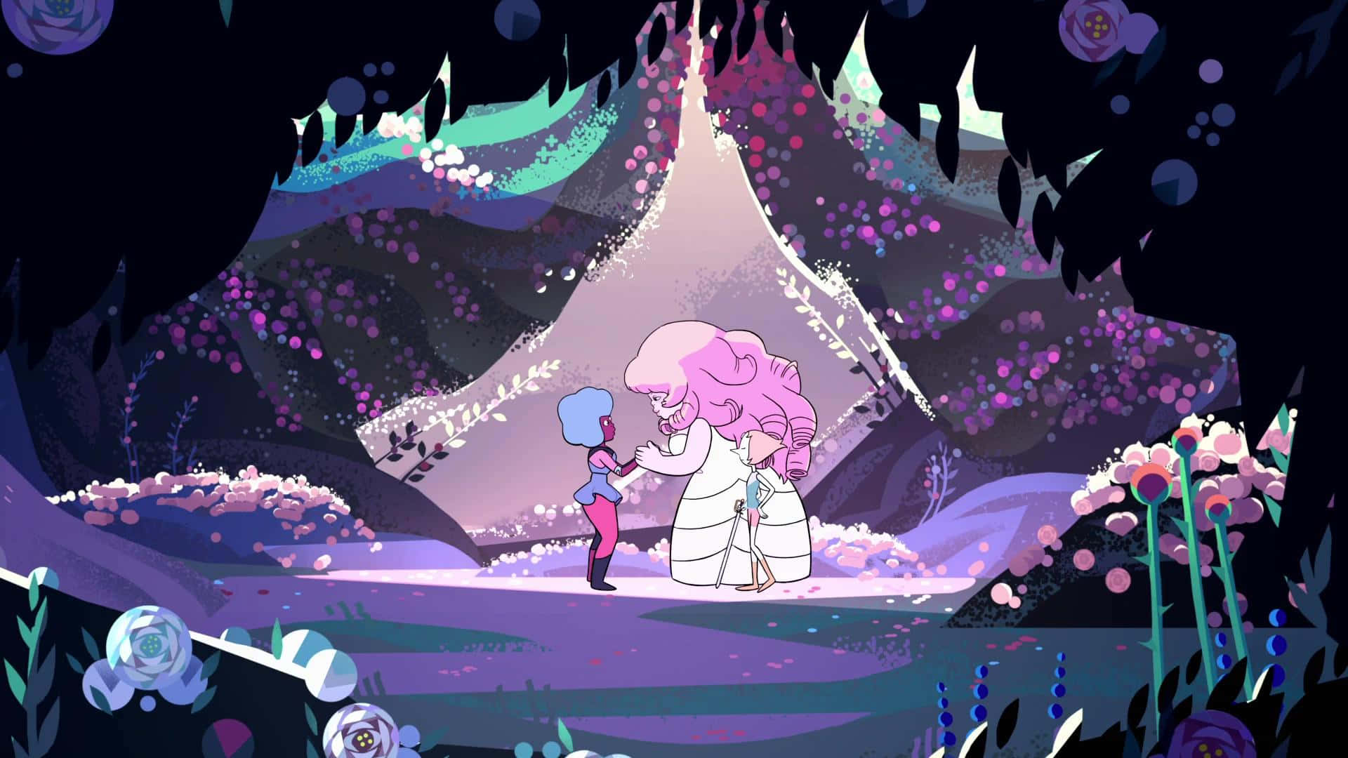 Steven Universe Character Rose Quartz Background