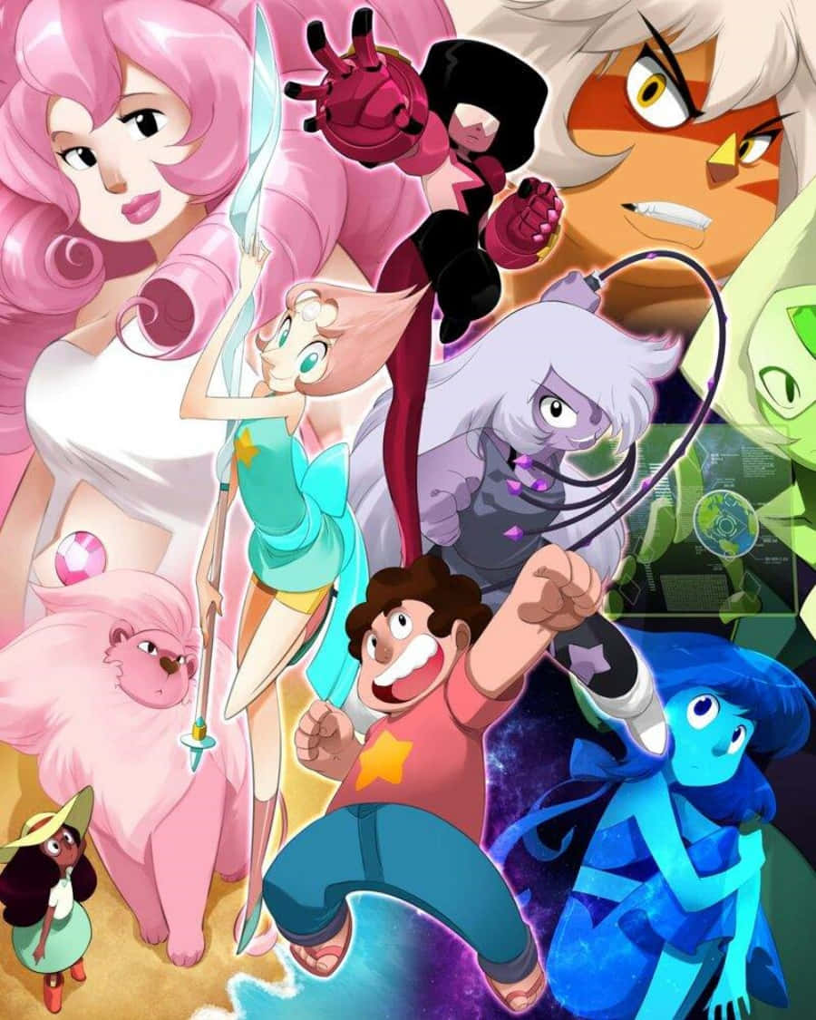 Steven Universe Characters Crystal Gems