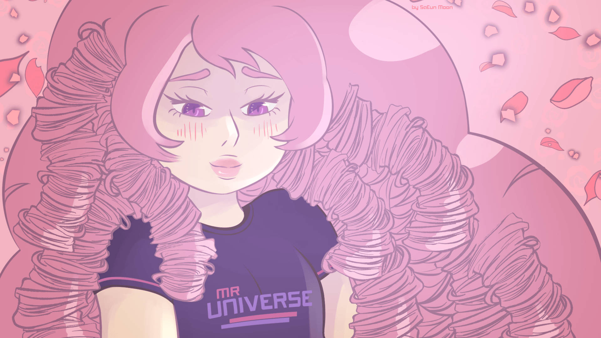 Steven Universe Rose Quartz Background