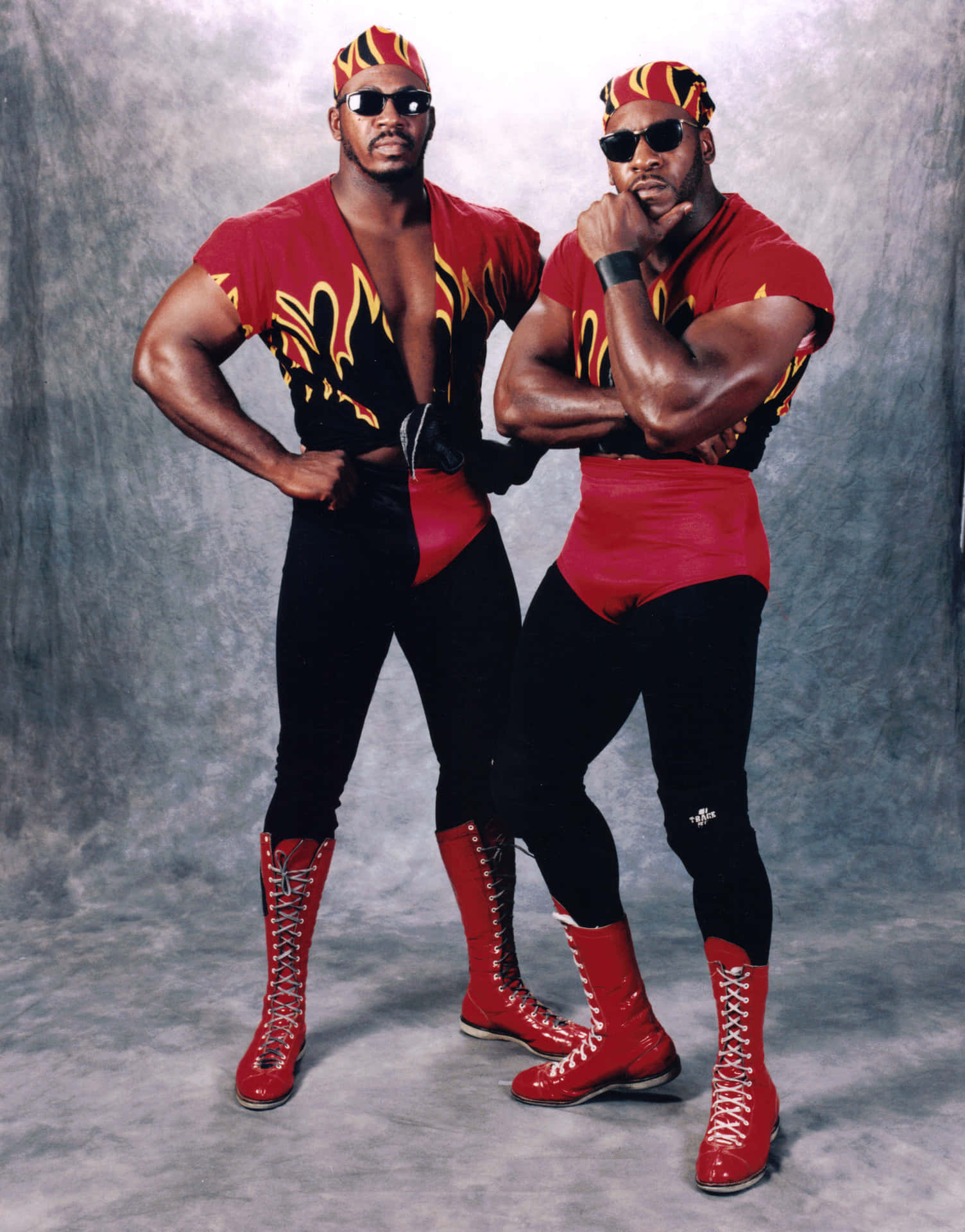 Stevie Ray With Booker T Background