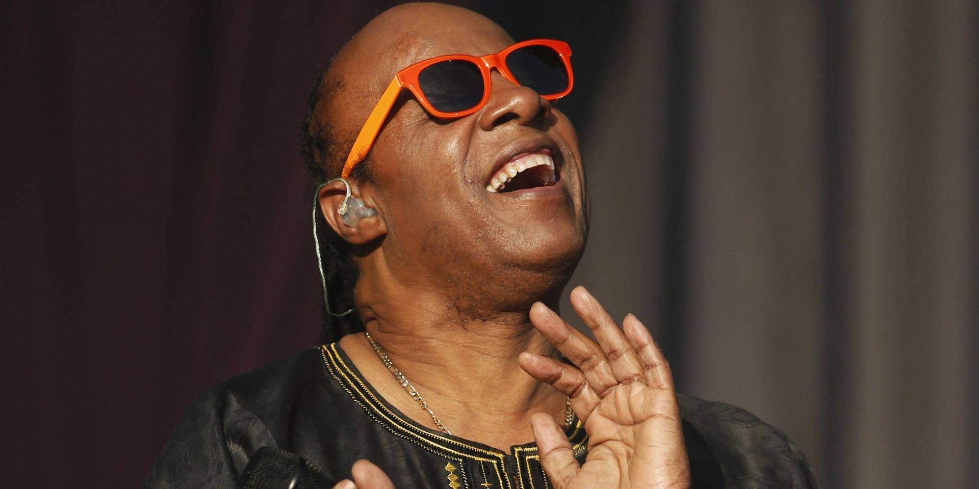 Stevie Wonder Looking Up