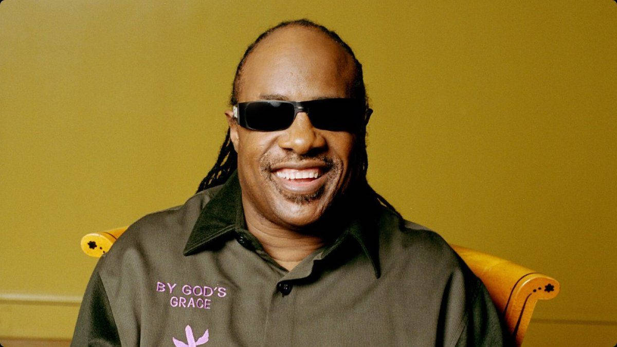 Stevie Wonder Yellow Interview Background