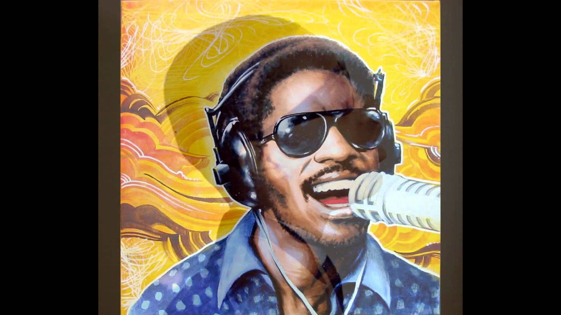 Stevie Wonder Yellow Painting