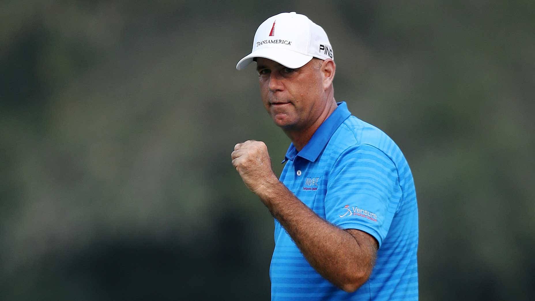 Stewart Cink Clenching A Fist