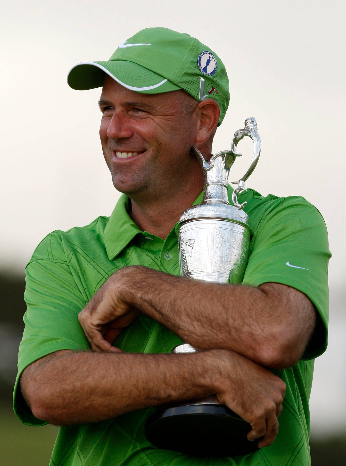 Stewart Cink Hugging His Trophy