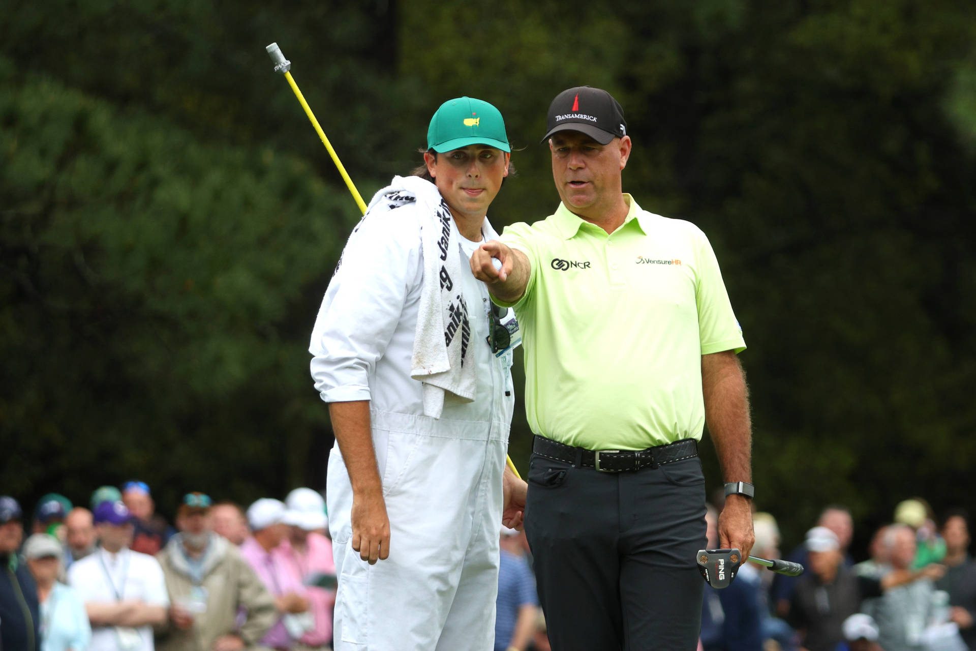 Stewart Cink Instructing Reagan Cink