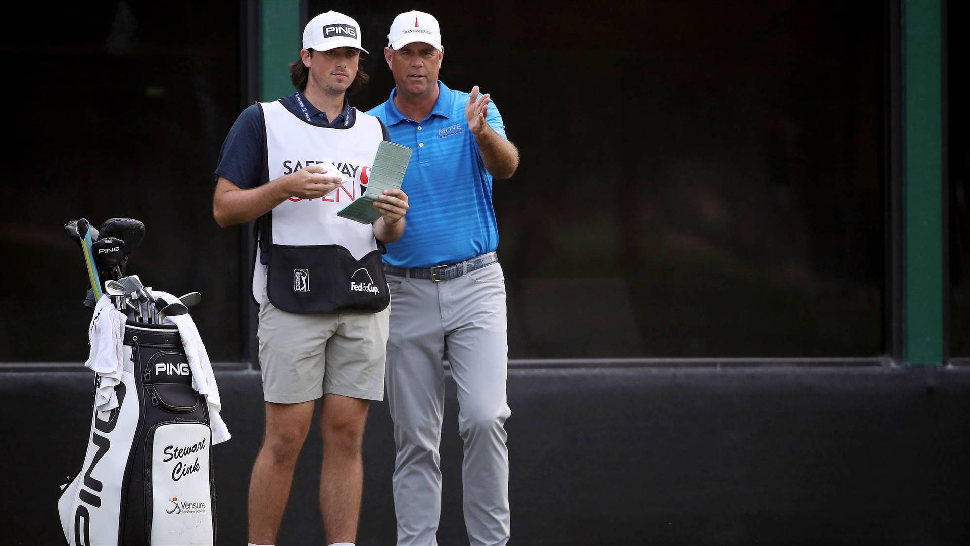 Stewart Cink Planning With Reagan Cink