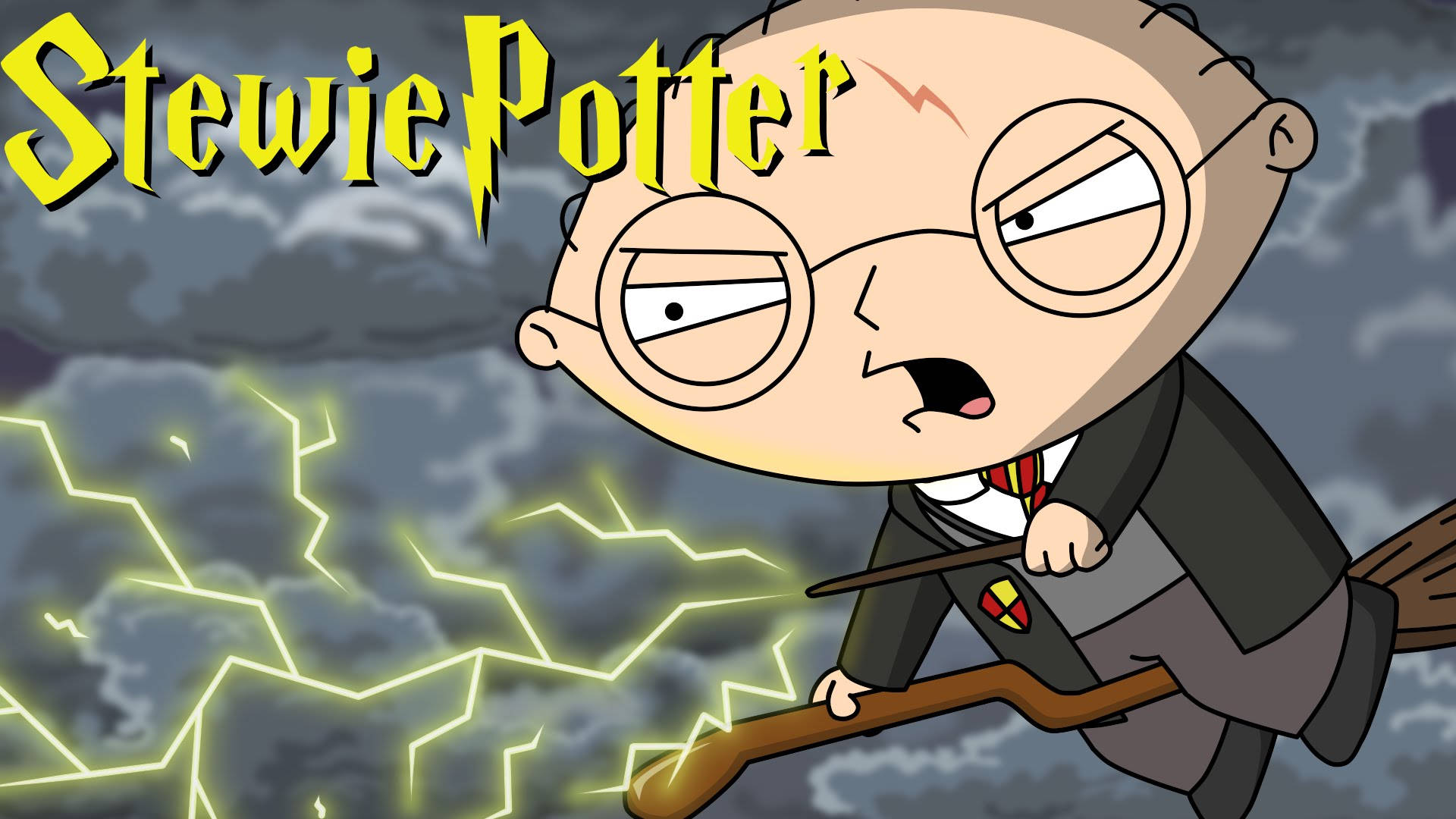 Stewie Griffin As Harry Potter Background