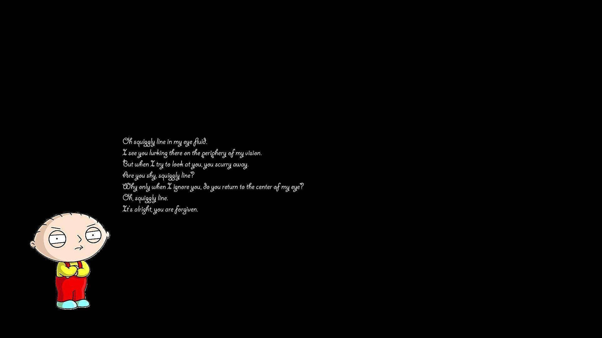 Stewie Griffin Poem Background