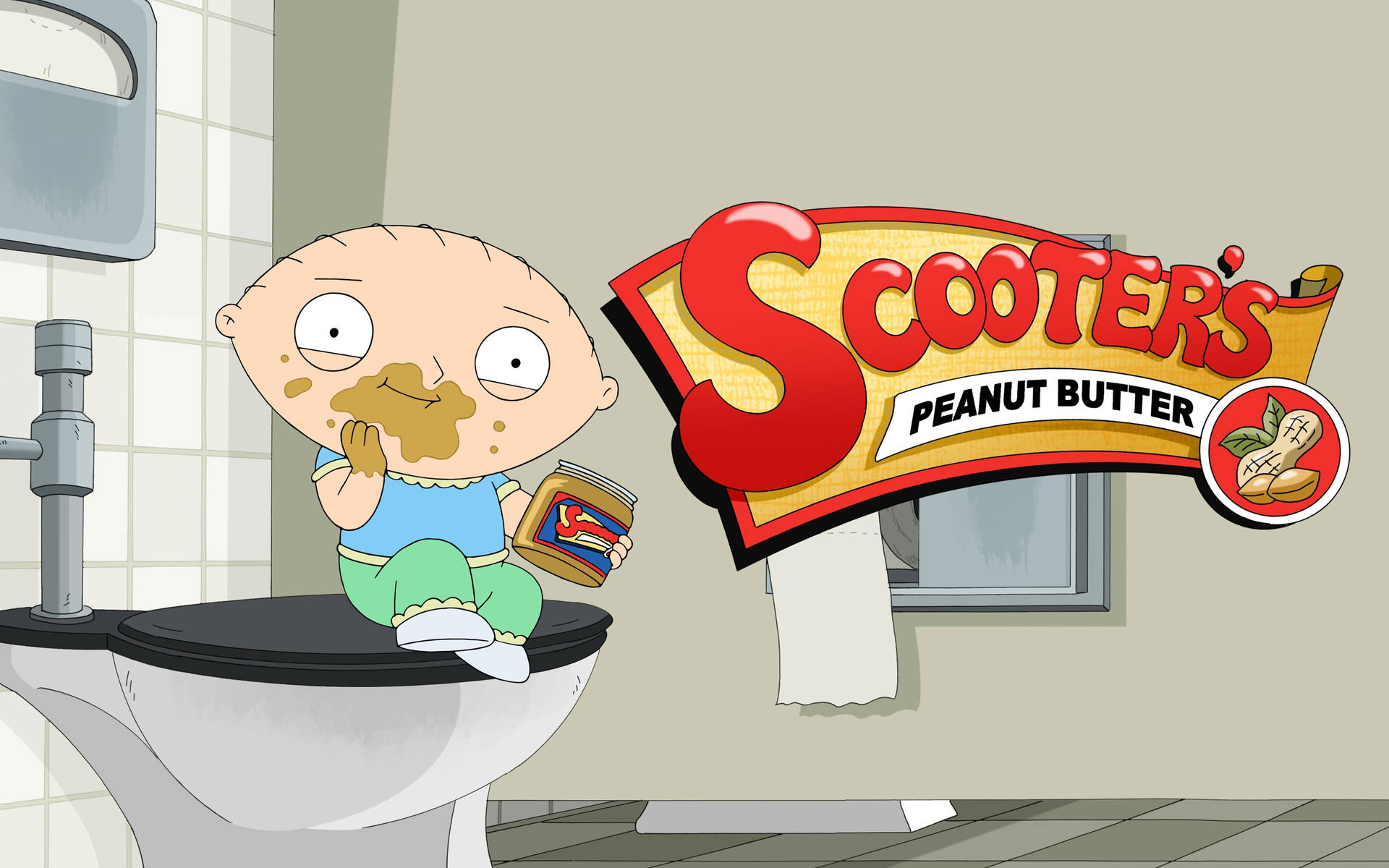 Stewie Griffin Scooter's Peanut Butter