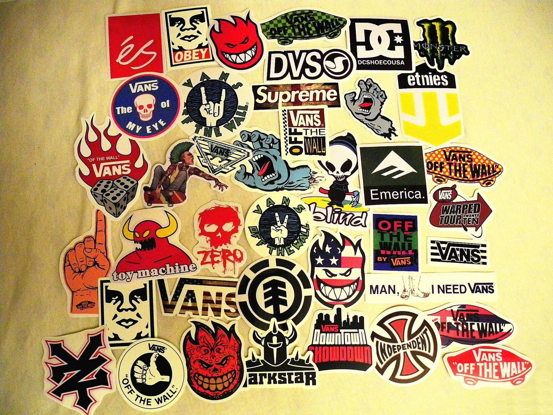 Stickers Of Brands