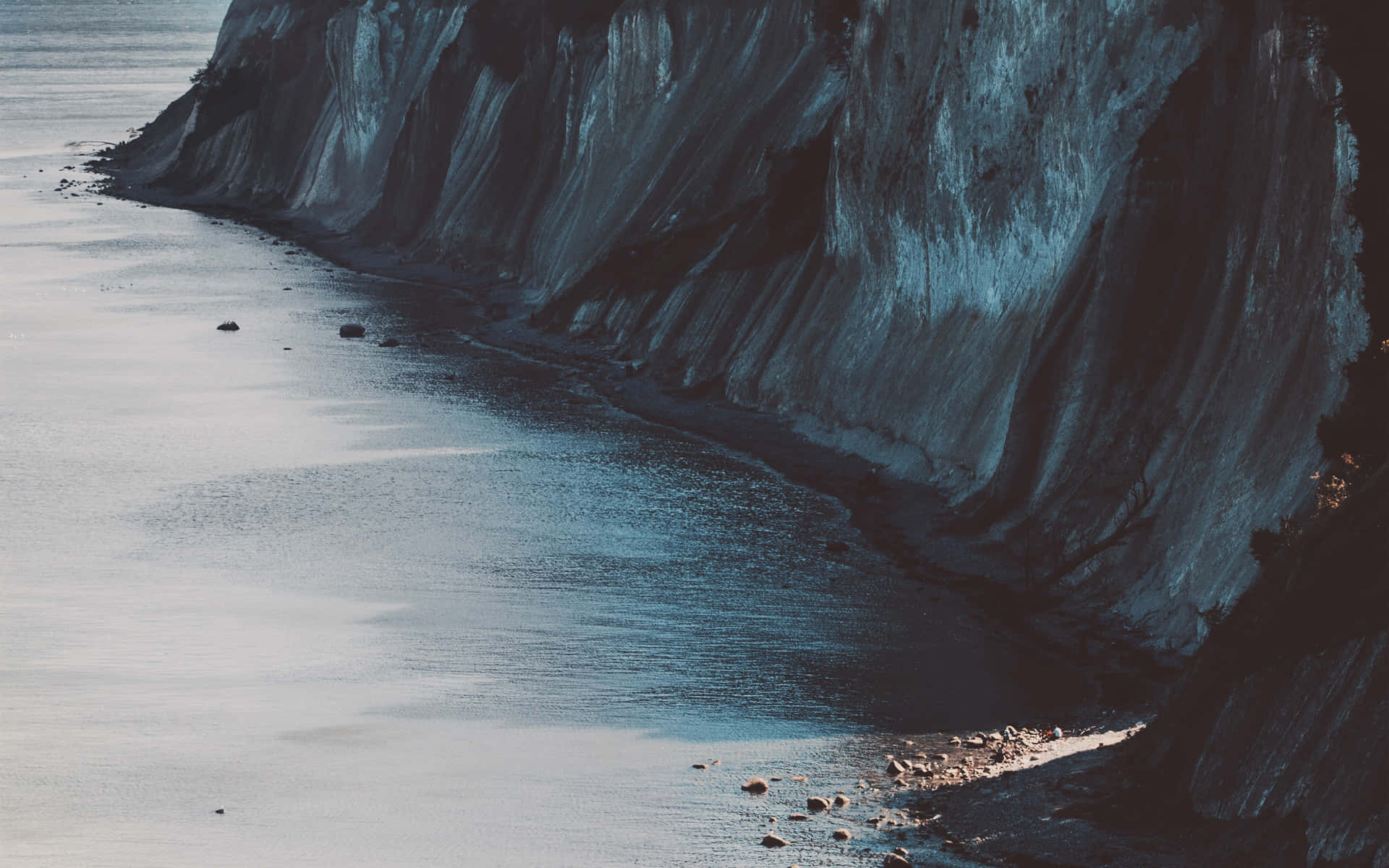 Stiff Cliff Coast Background