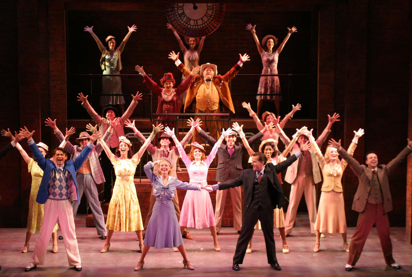 Still From A Musical Theatre Show Background