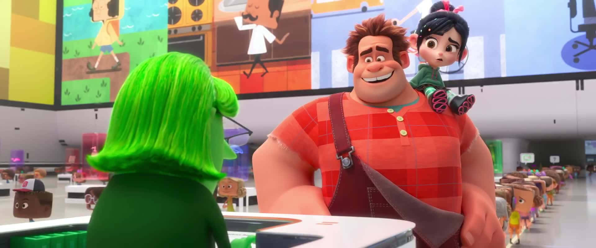 Still From Ralph Breaks The Internet Background