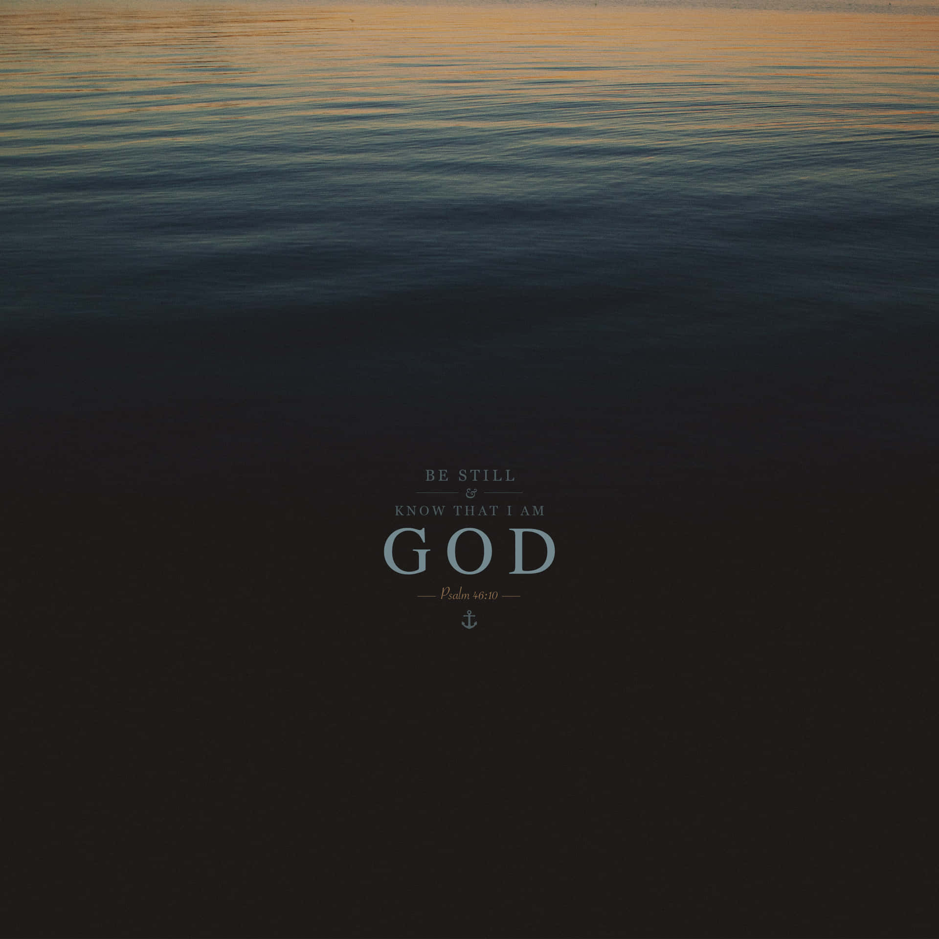 Still Sea Hd Background