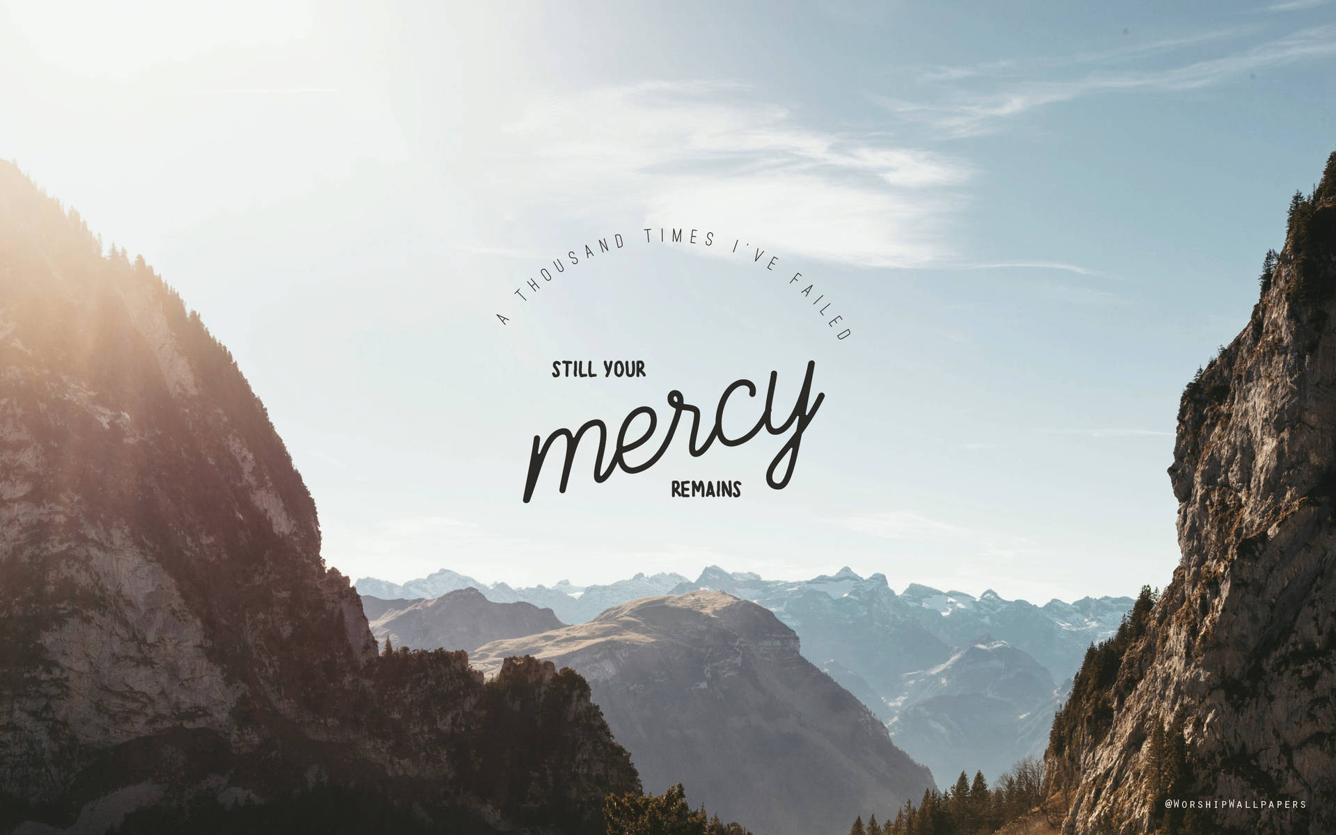 Still Your Mercy Remains Versed Background