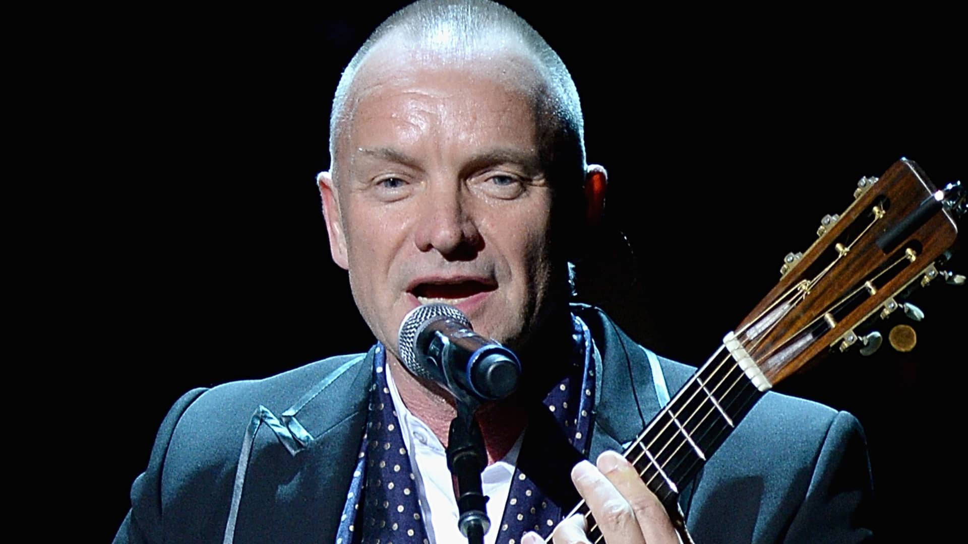 Sting Singing Artist Background