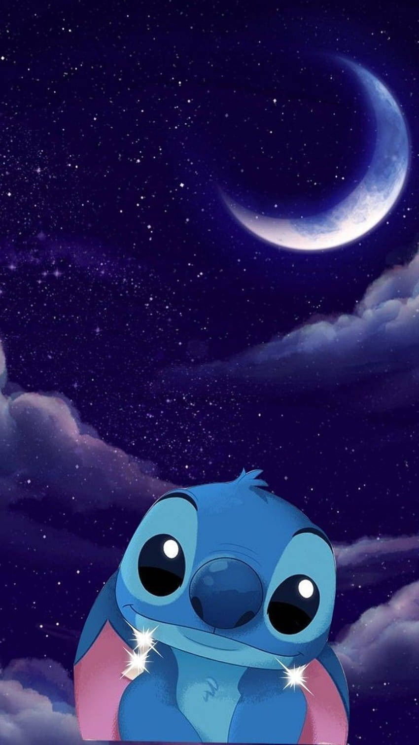 Stitch Exploring The Galaxies Background