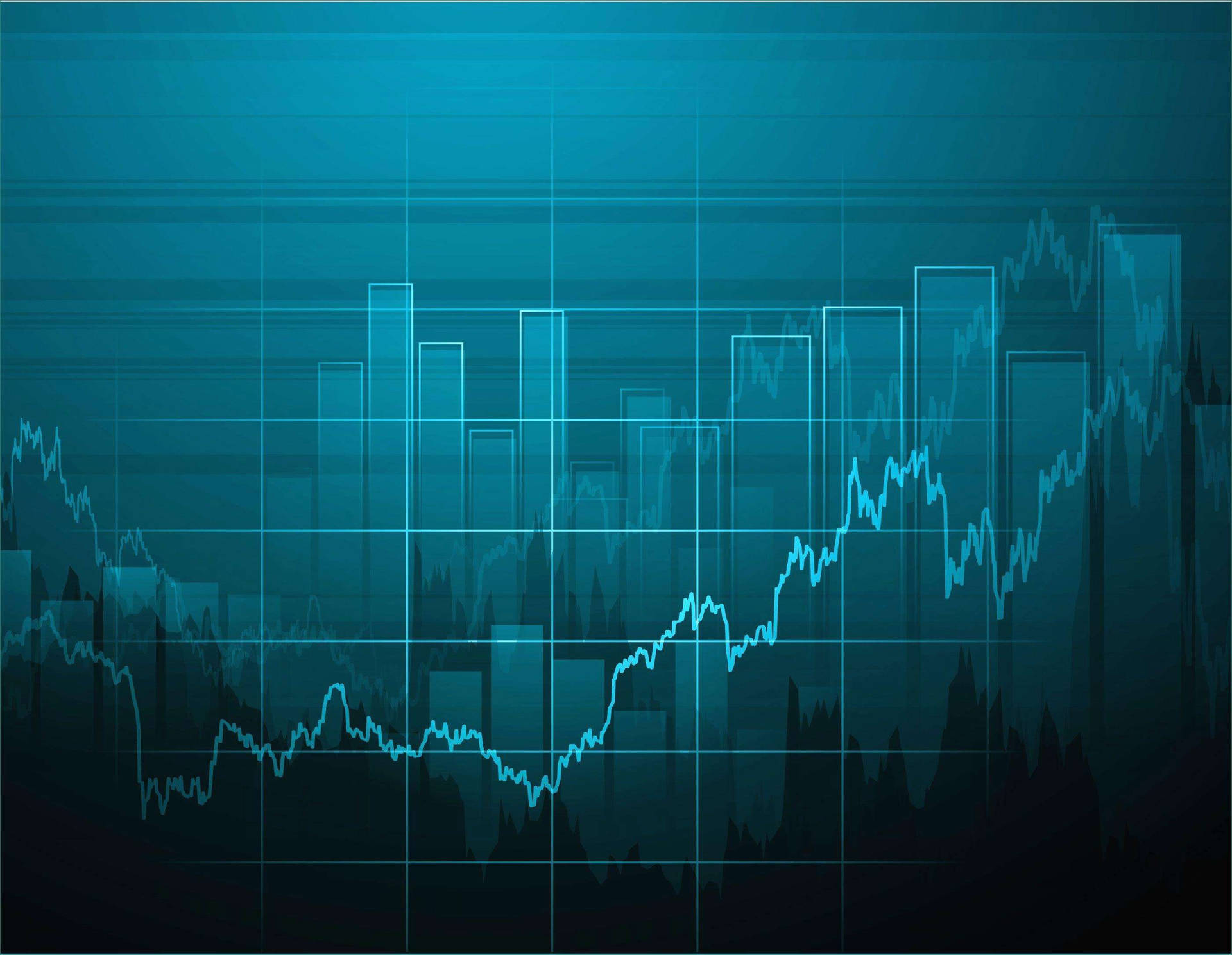 Stock Market Simple Representation Background