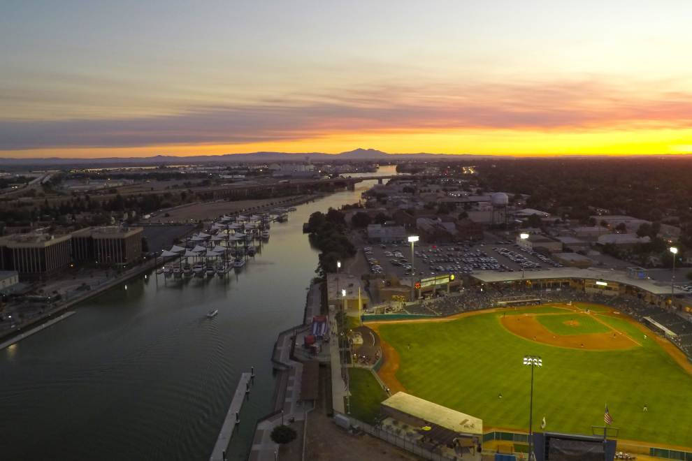 Stockton Beautiful Sunrise Background