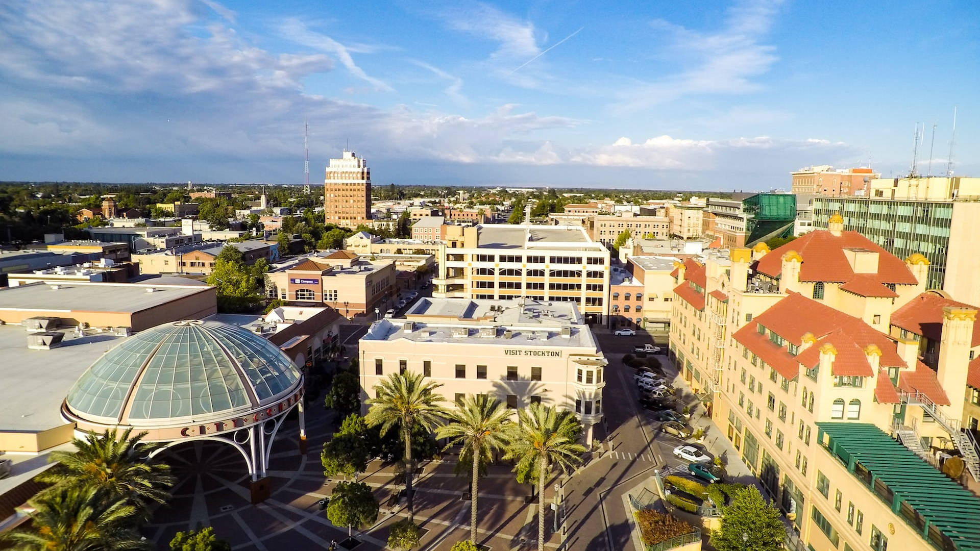 Stockton Overlooking View