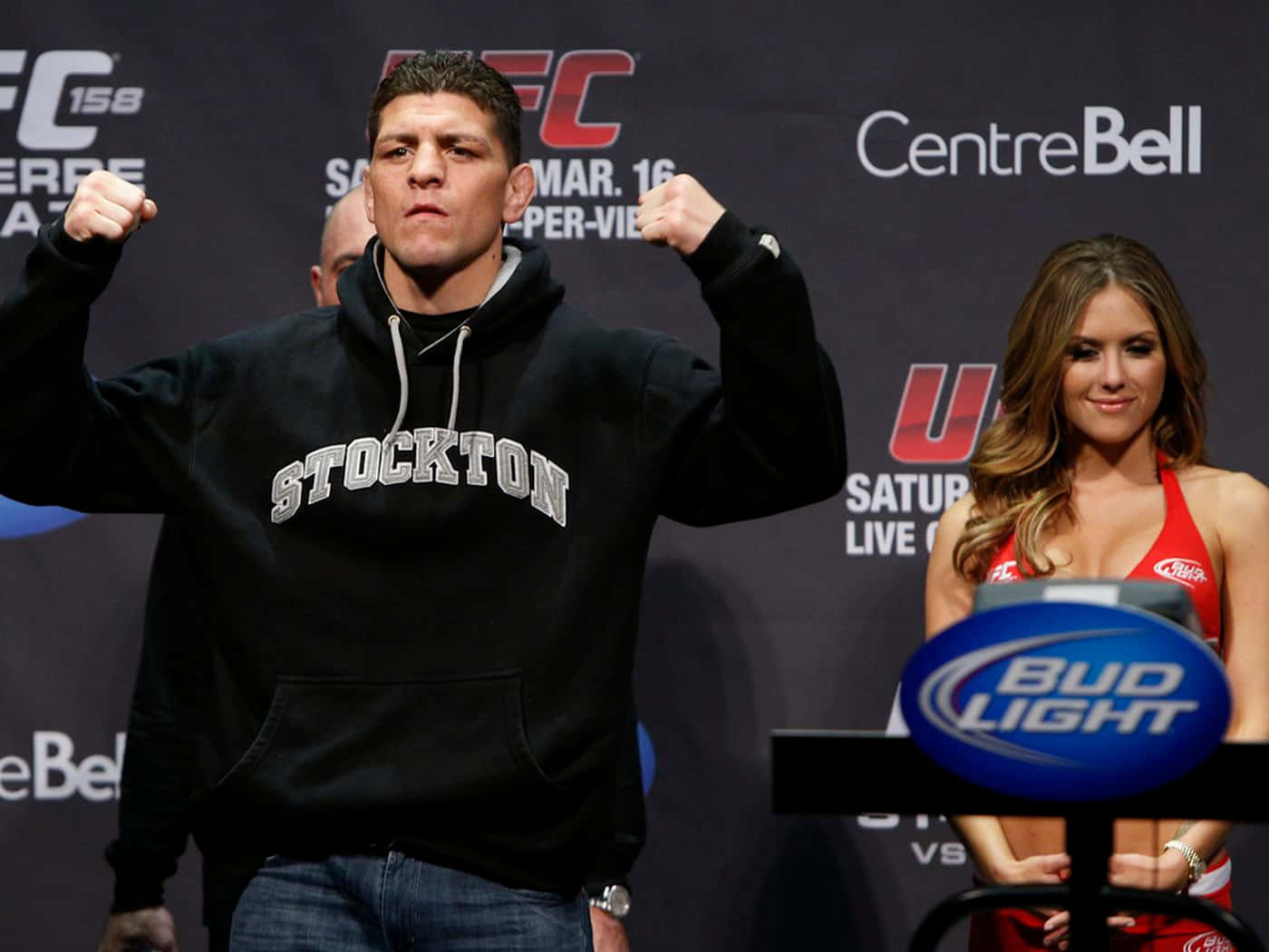 Stockton's Pride Nick Diaz Background