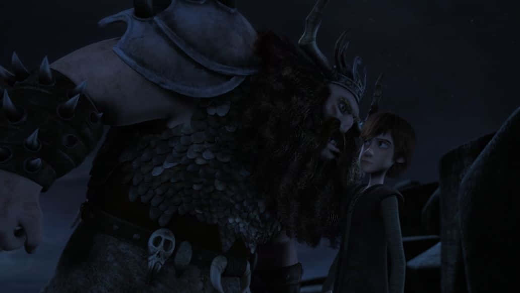 Stoick Talking To Hiccup How To Train Your Dragon The Hidden World