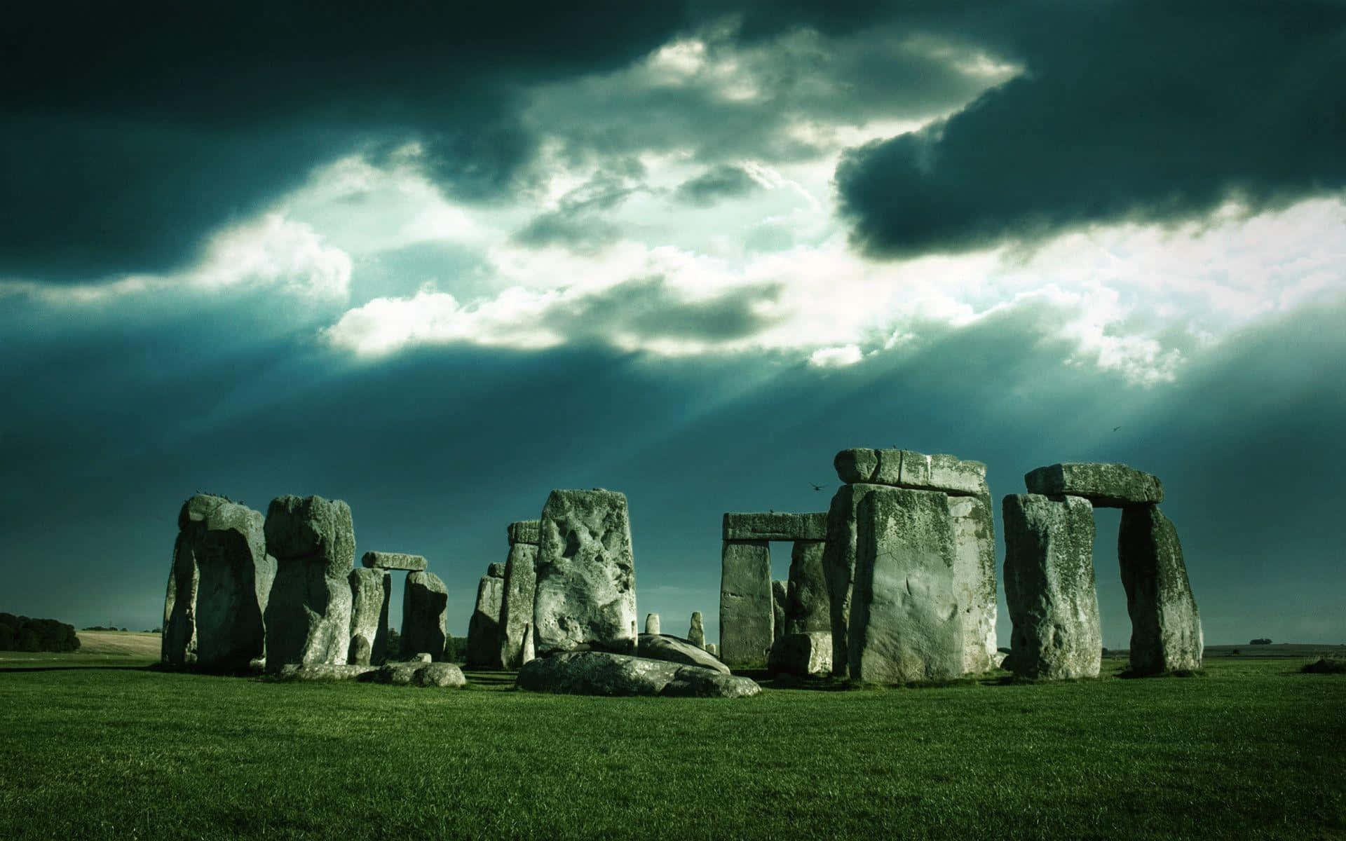 Stonehenge Heritage In Britain Background