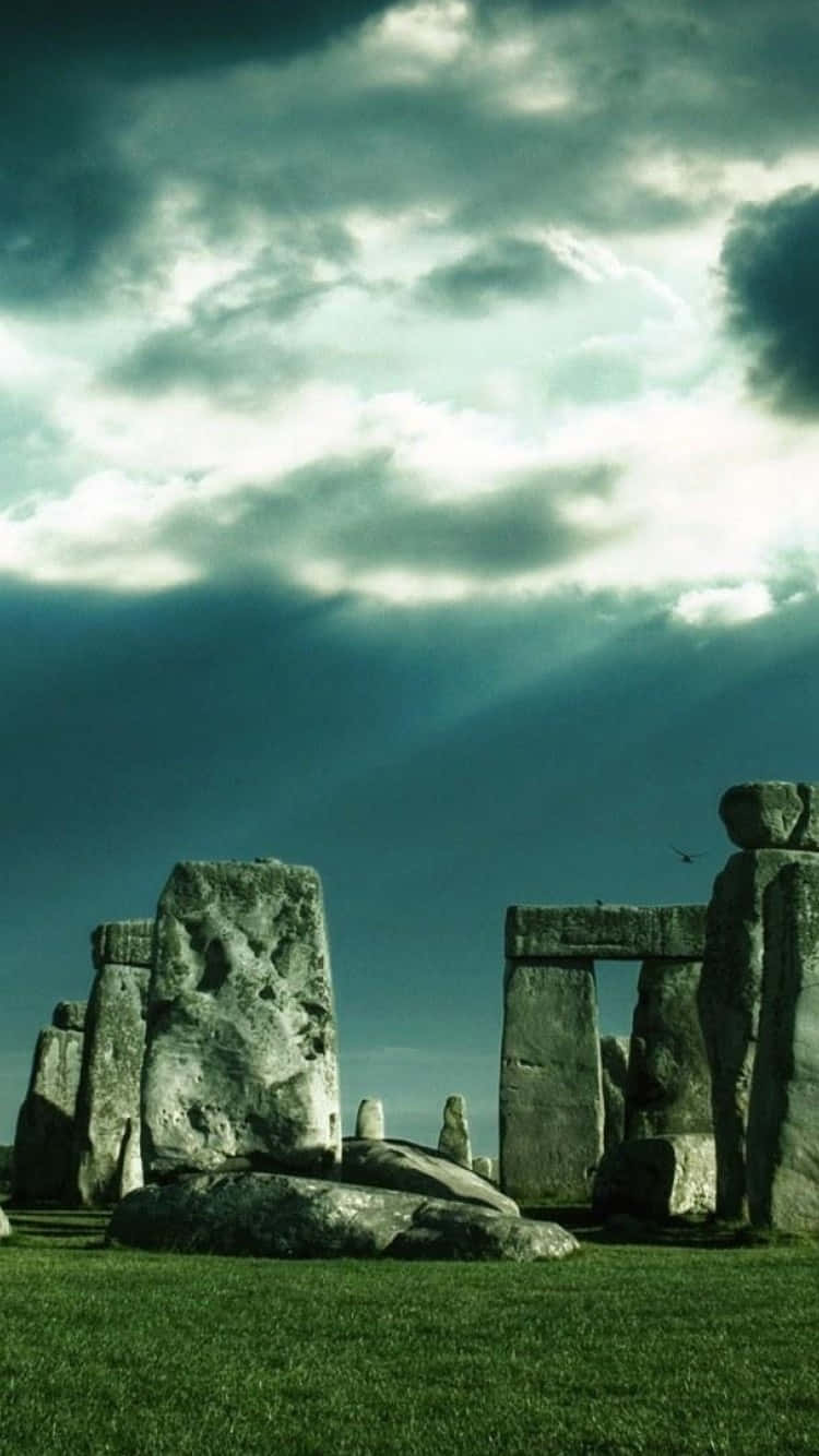 Stonehenge Heritage In England Background