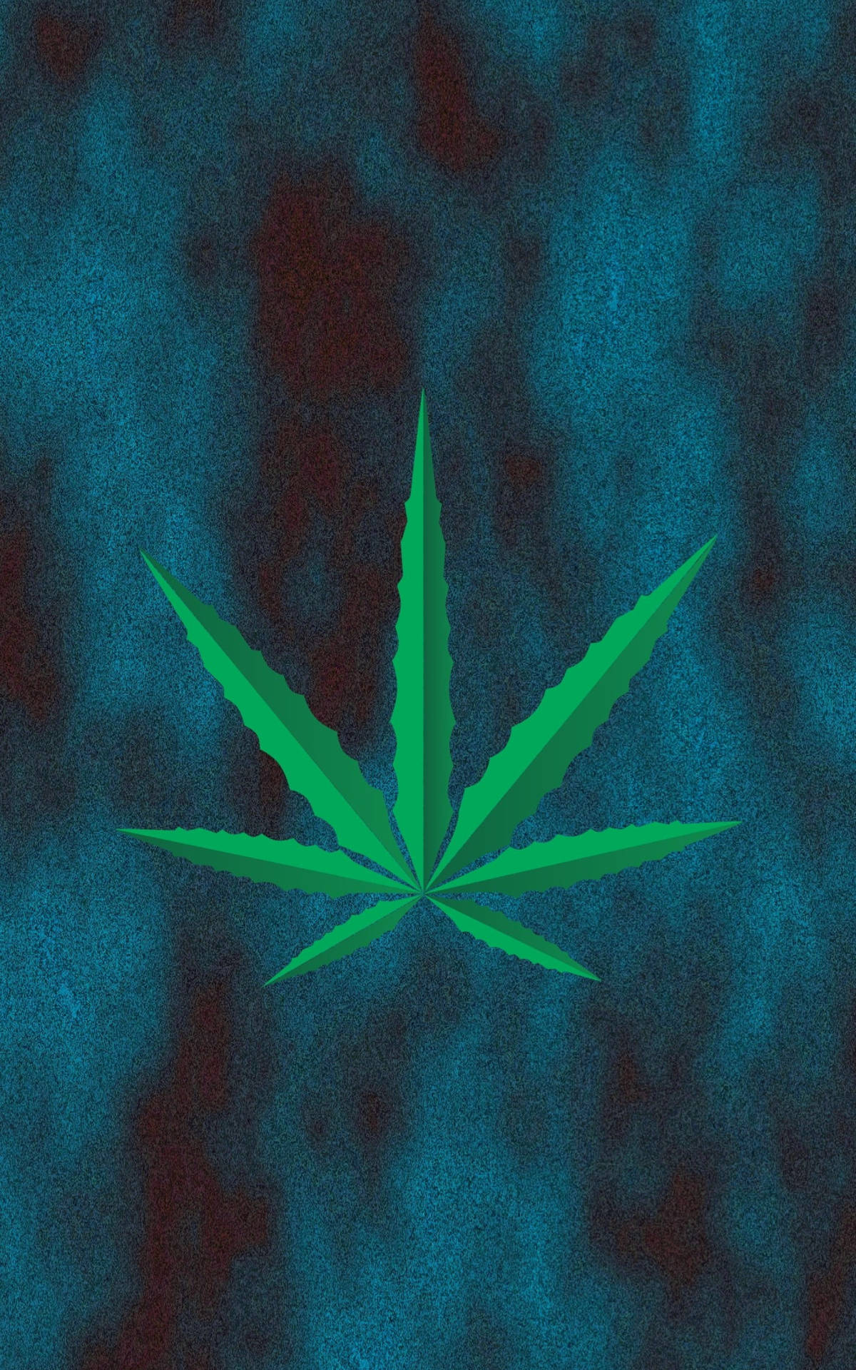 Stoner Smoking Weed Logo Background