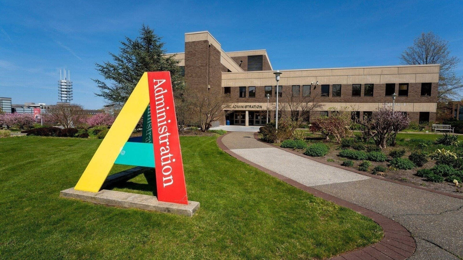 Stony Brook University Administration Building Background