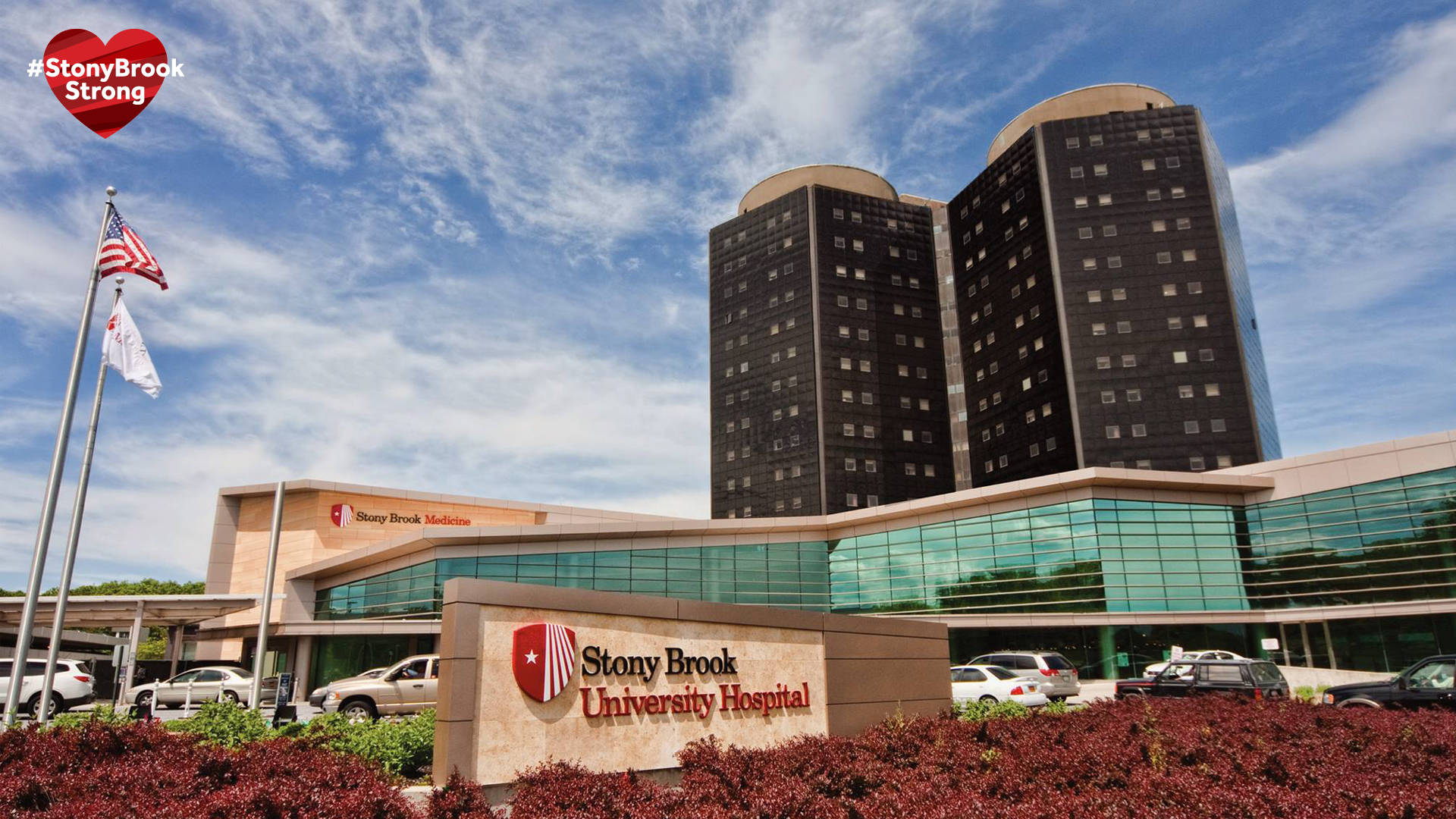 Stony Brook University Hospital Entrance Background