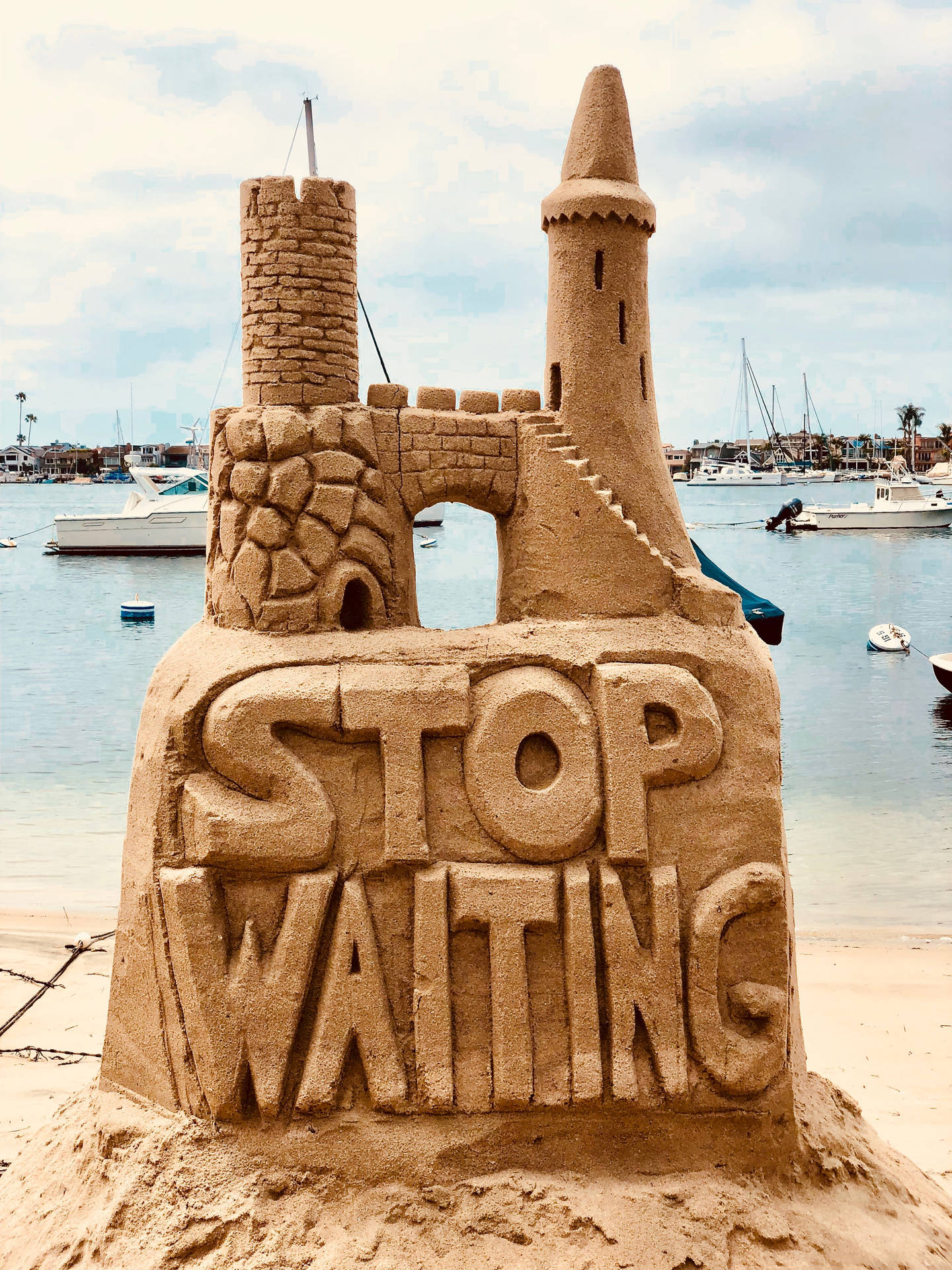 Stop Waiting Quote
