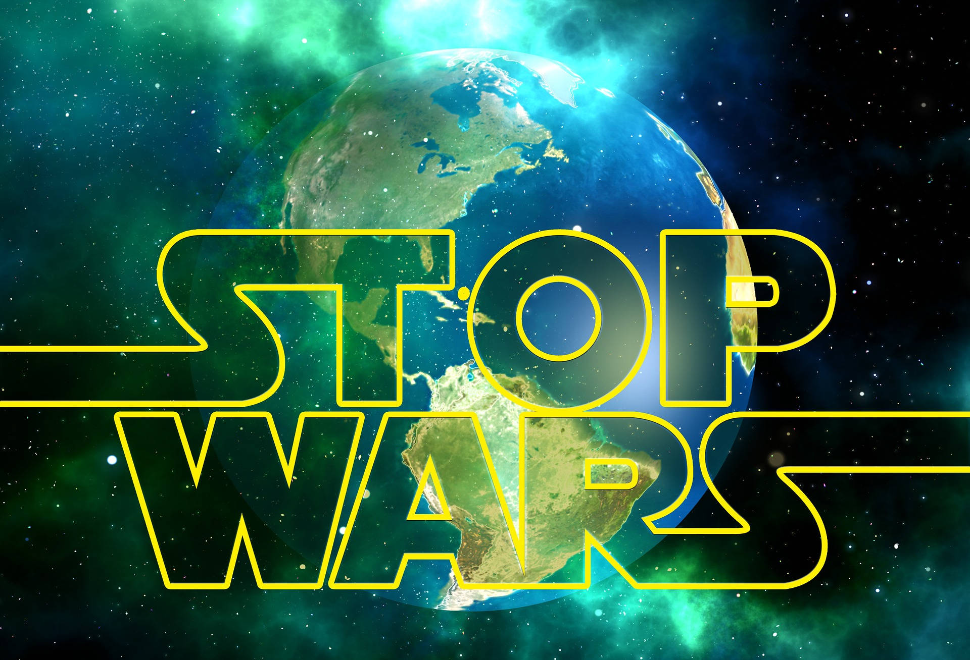 Stop Wars For World Peace Background