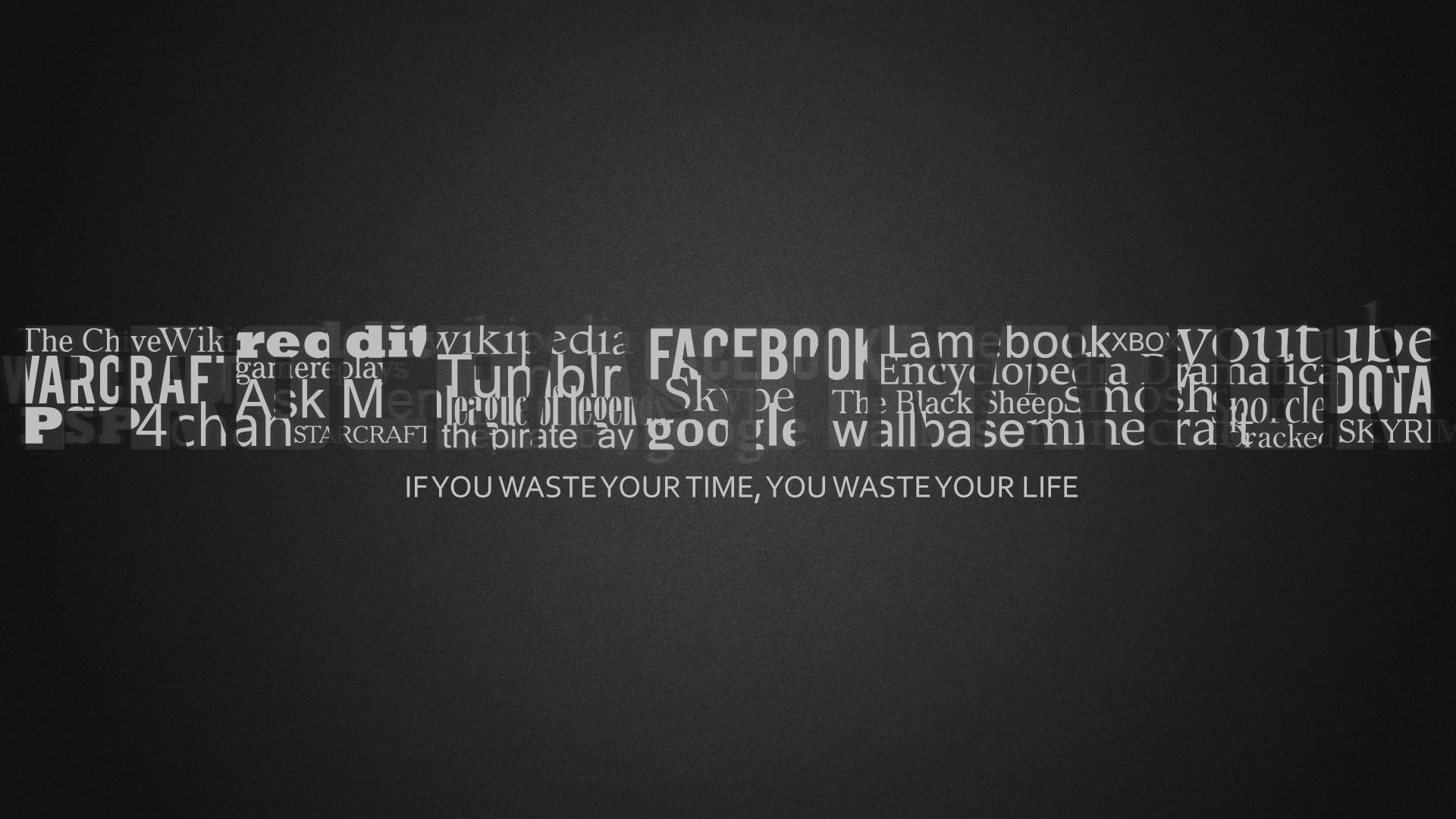 Stop Wasting Time Motivational Quotes Background