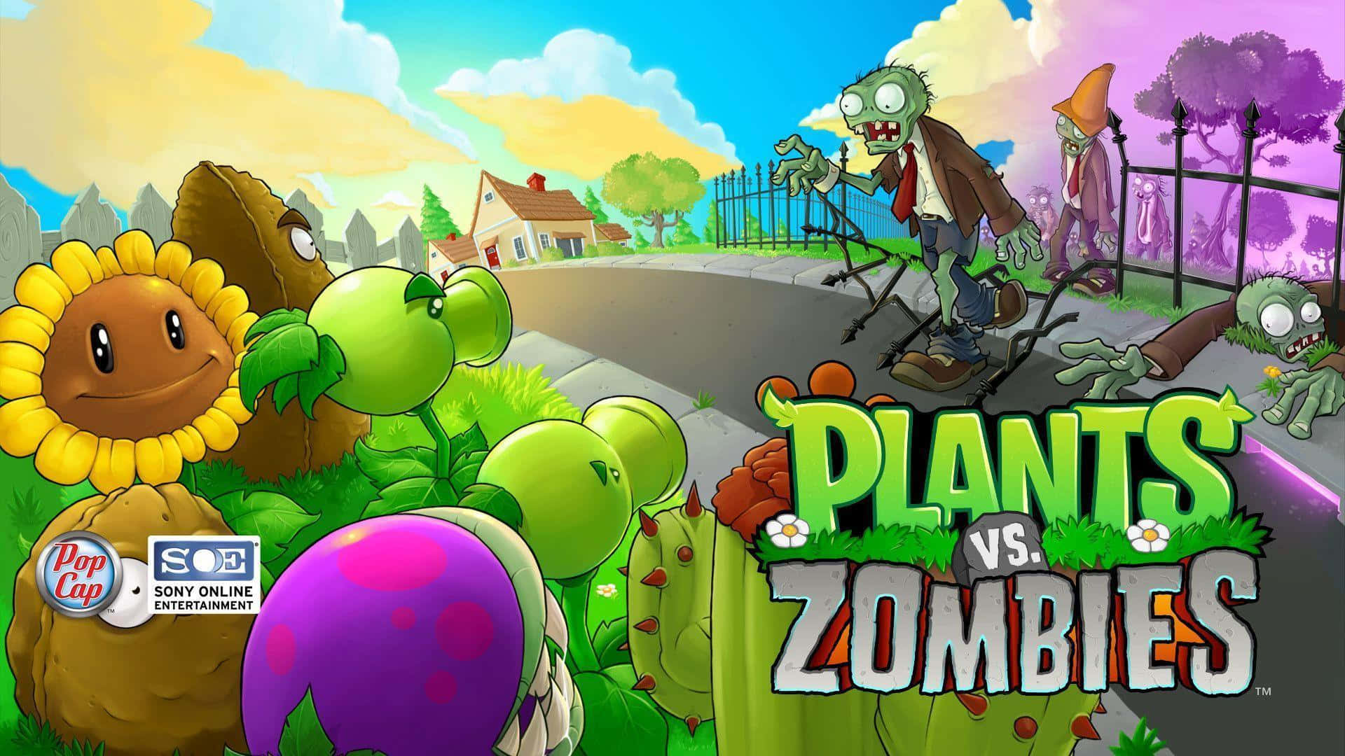 Stopping The Zombies Invasion Has Never Been Easier! Background