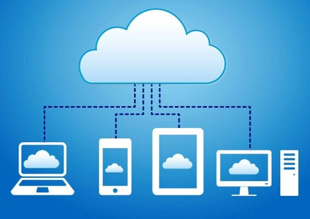 Storage Cloud Connected To Devices