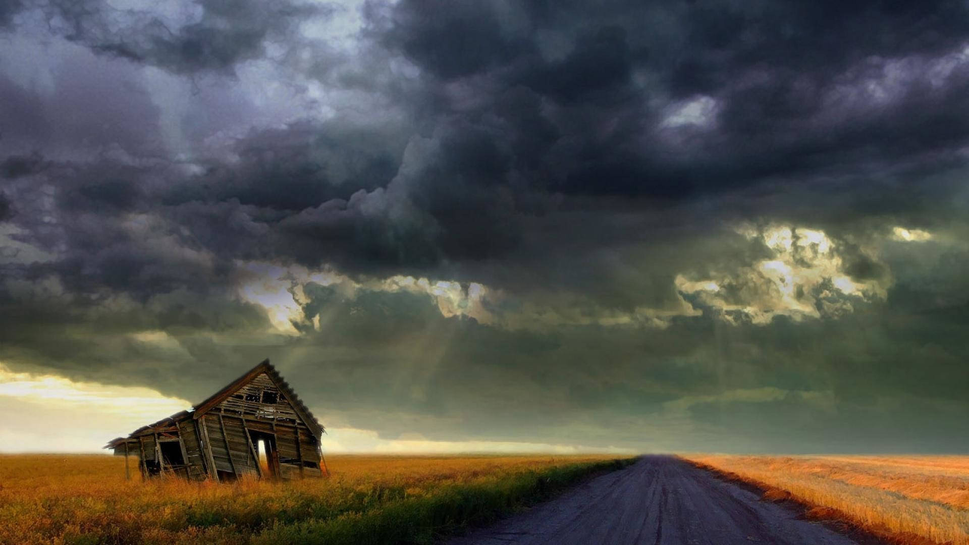 Storm Countryside High Quality Desktop Background